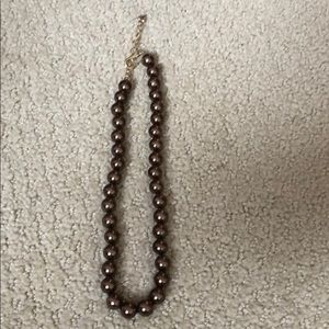 Carolee Bronze Beaded Necklace